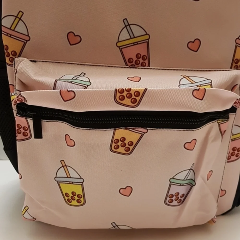 Fashion Bubbly Tea Design‎ Bag Pack. - Picture 5 of 7